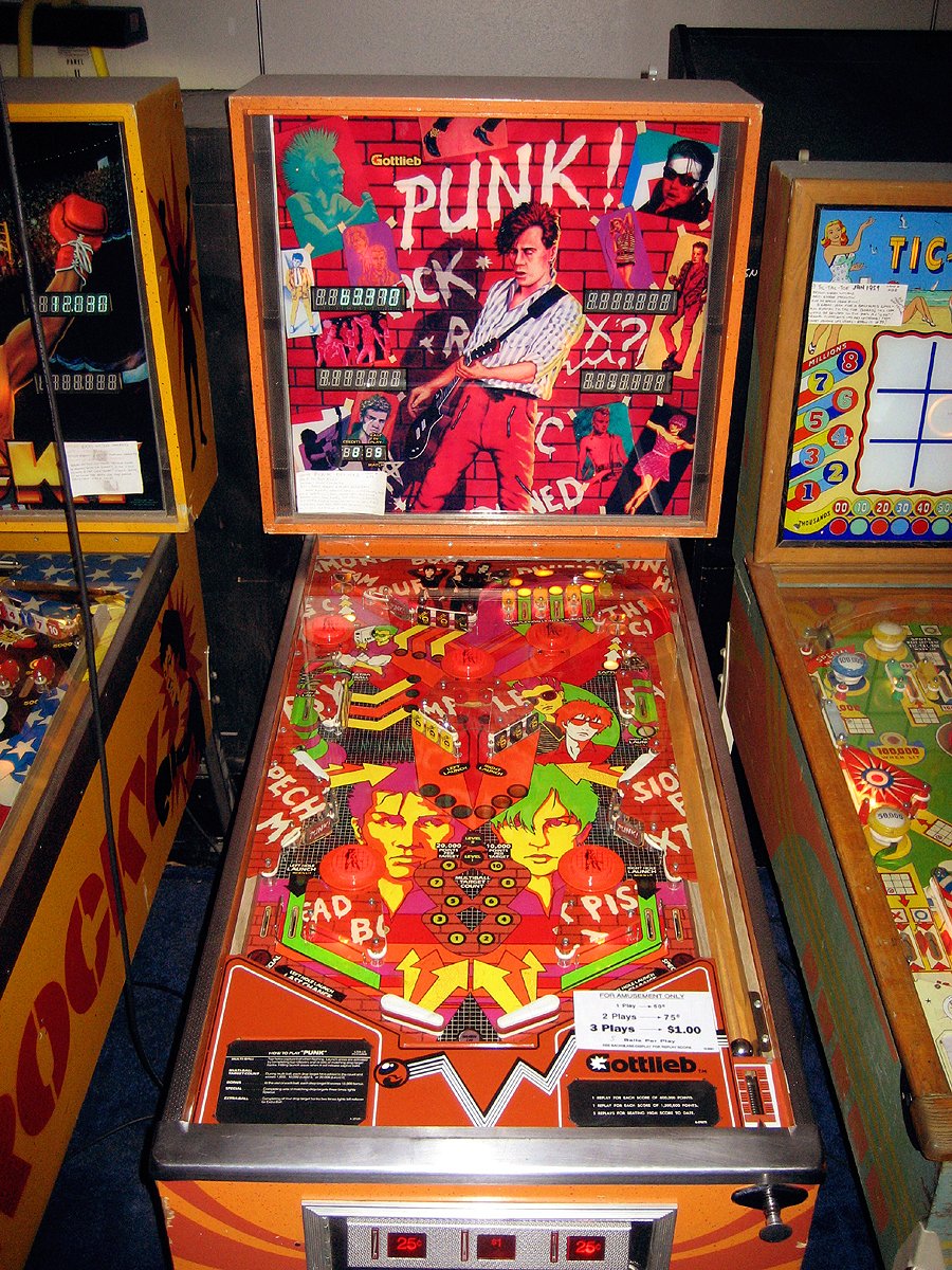 Punk – flipper Gottlieb