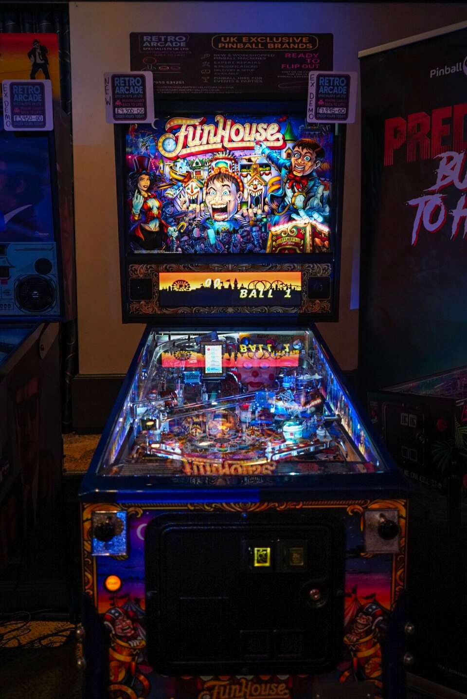 Funhouse – flipper Williams