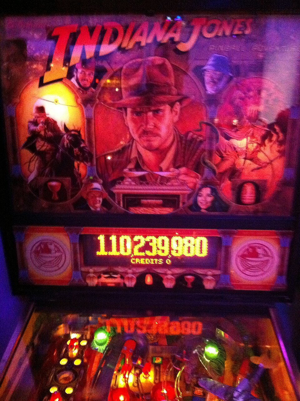 Indiana Jones – flipper Williams